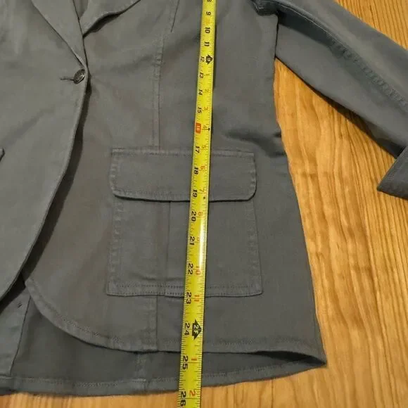 NWT Soft Surroundings Forte Jacket Agave Green Womens Size SMALL